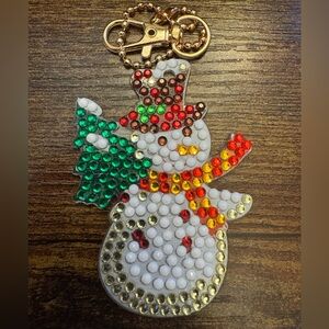Snowman Ornament/ Key Holder